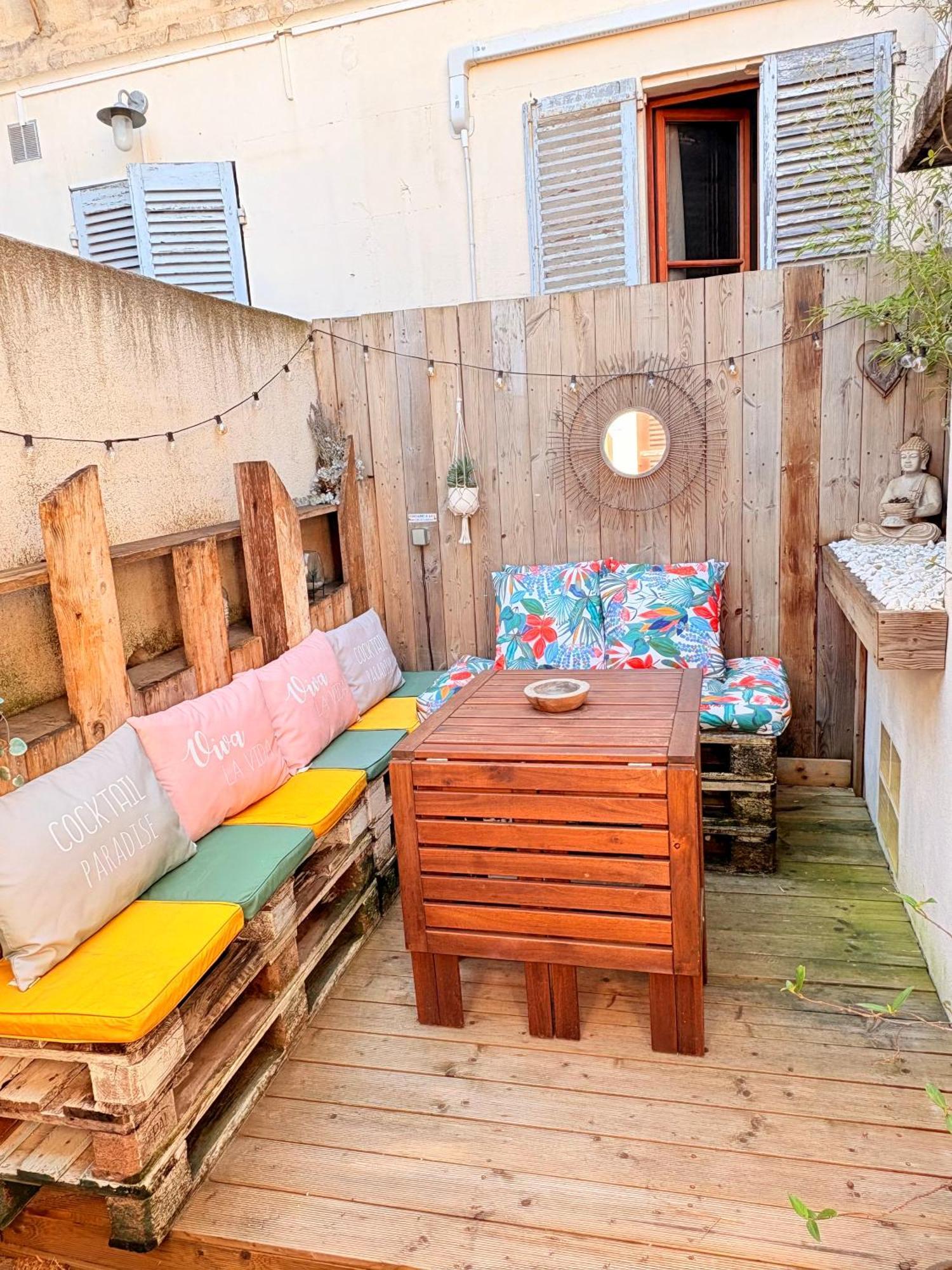 Le Patio De Provence En Avignon - Hypercentre, Clim, Wifi, Calme Daire Dış mekan fotoğraf